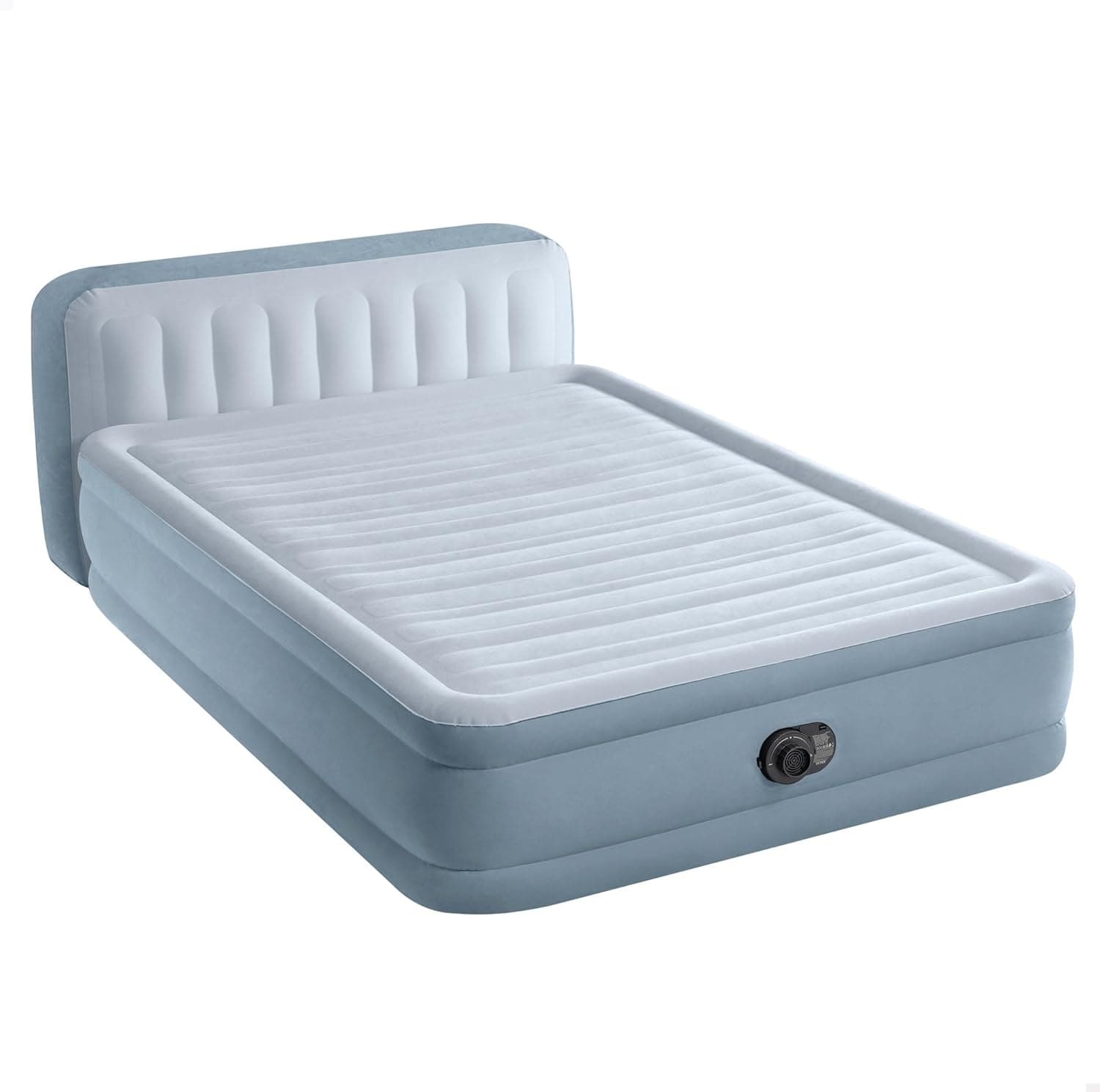 Intex 64450 Colchão insuflável de cabeceira, Plush headboard, 152 x 236 x 46 cm, casal, para 2, cabeça 86 cm de altura, máximo 272 kg