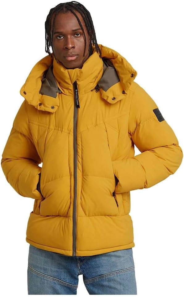 Jaqueta com Capuz Acolchoada G-STAR RAW G-Whistler 2.0 Casaco para Homem