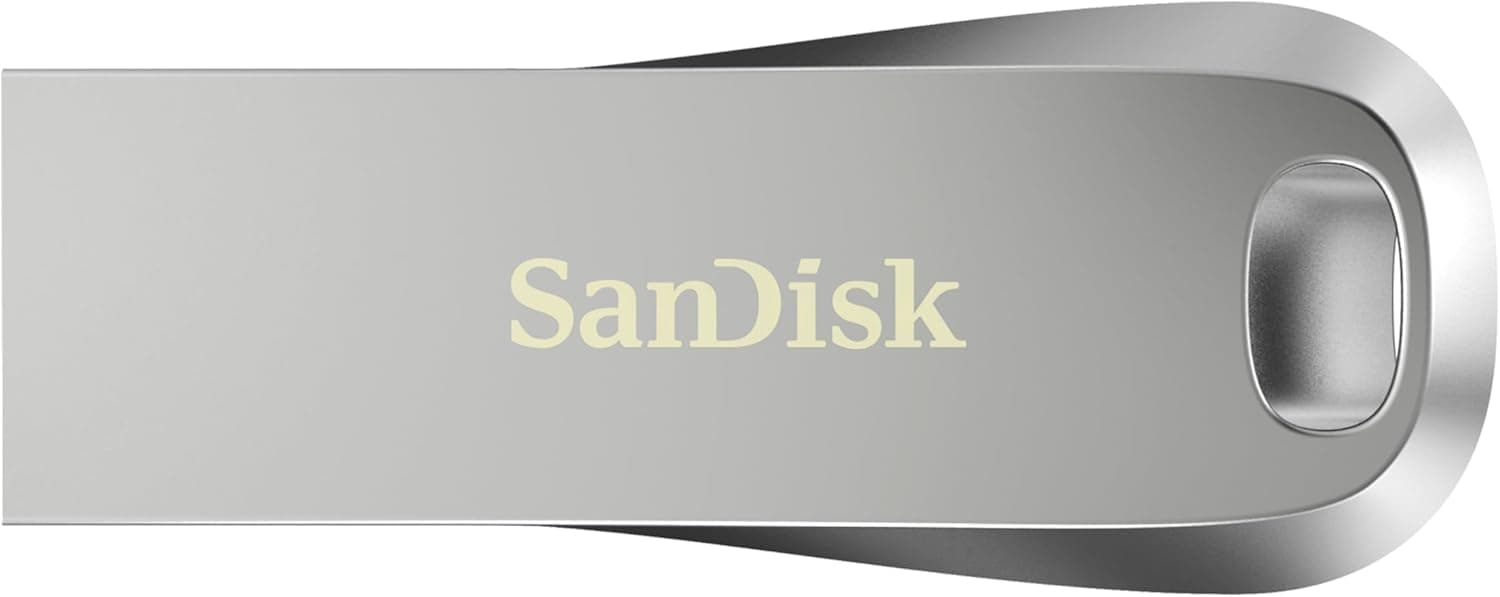 SanDisk 256 GB Ultra Luxe memória flash, USB 3.2, com velocidades de transferência até 400 MB/s