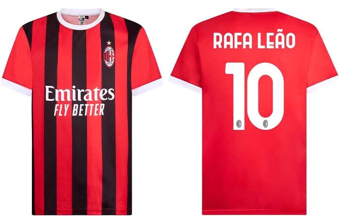 AC Milan T-shirt de futebol réplica, temporada 2024/2025