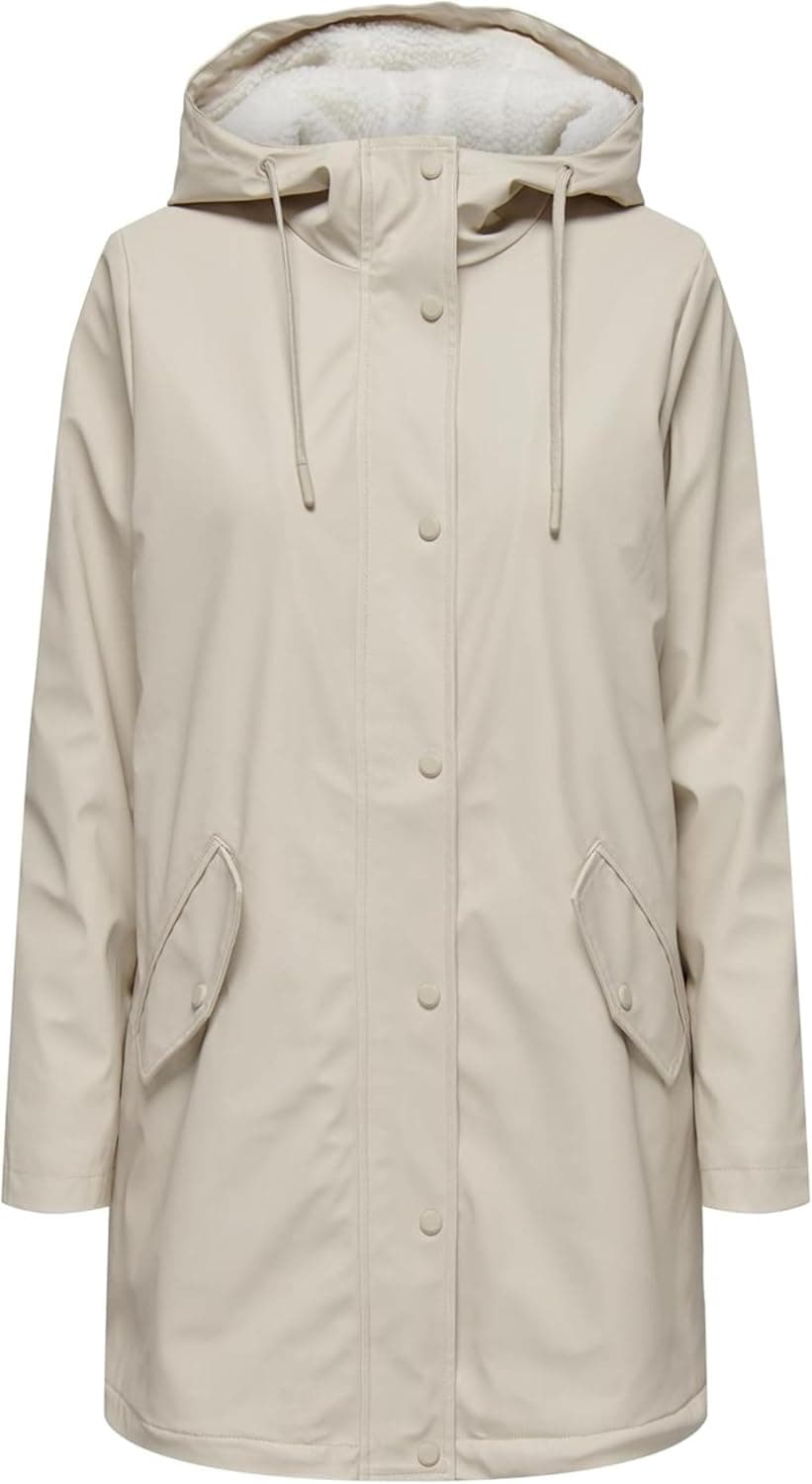 ONLY Raincoat ONLSALLY Raincoat Casaco impermeável para mulher