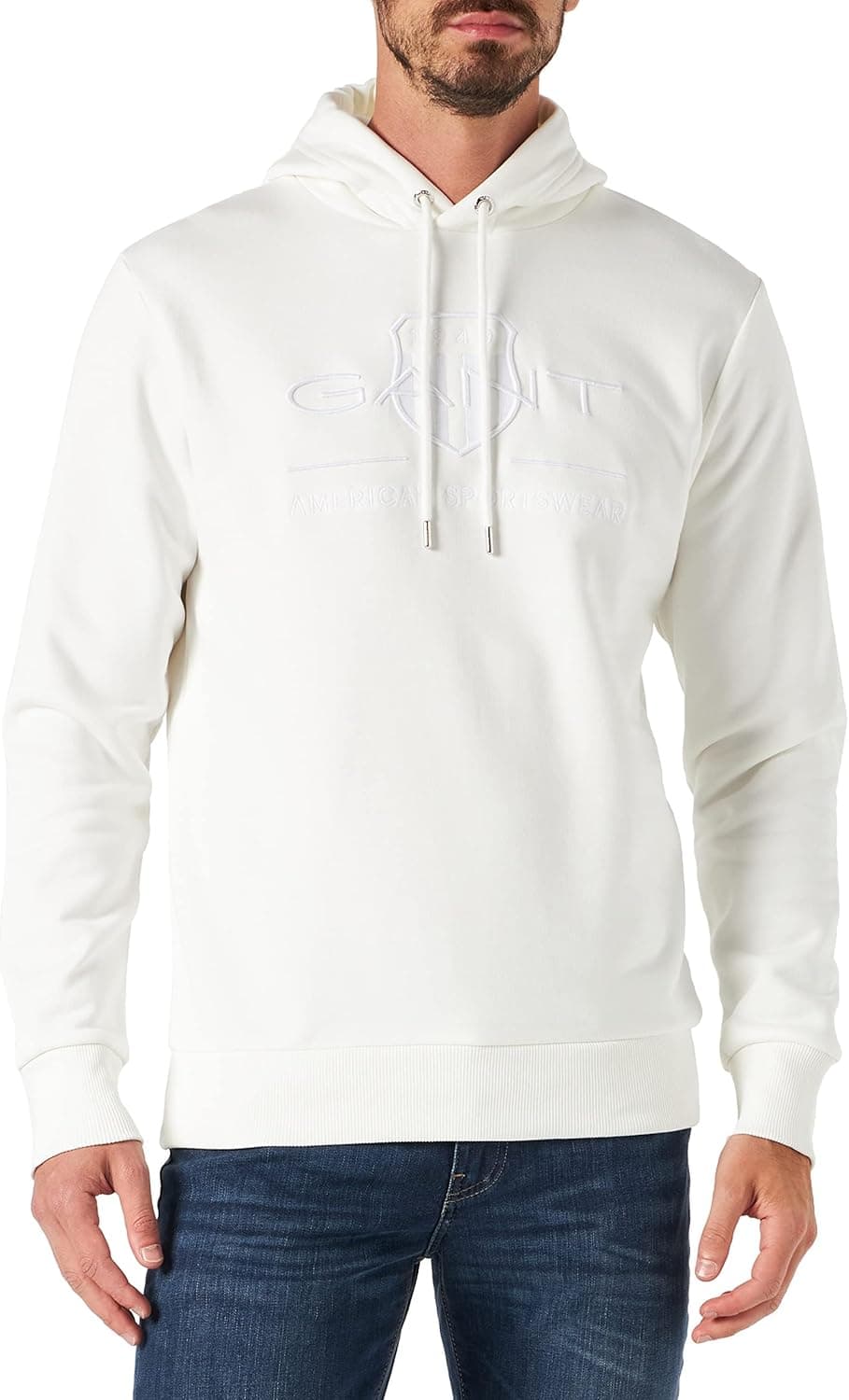 GANT Reg Tonal Shield | Hoodie em algodão para homem