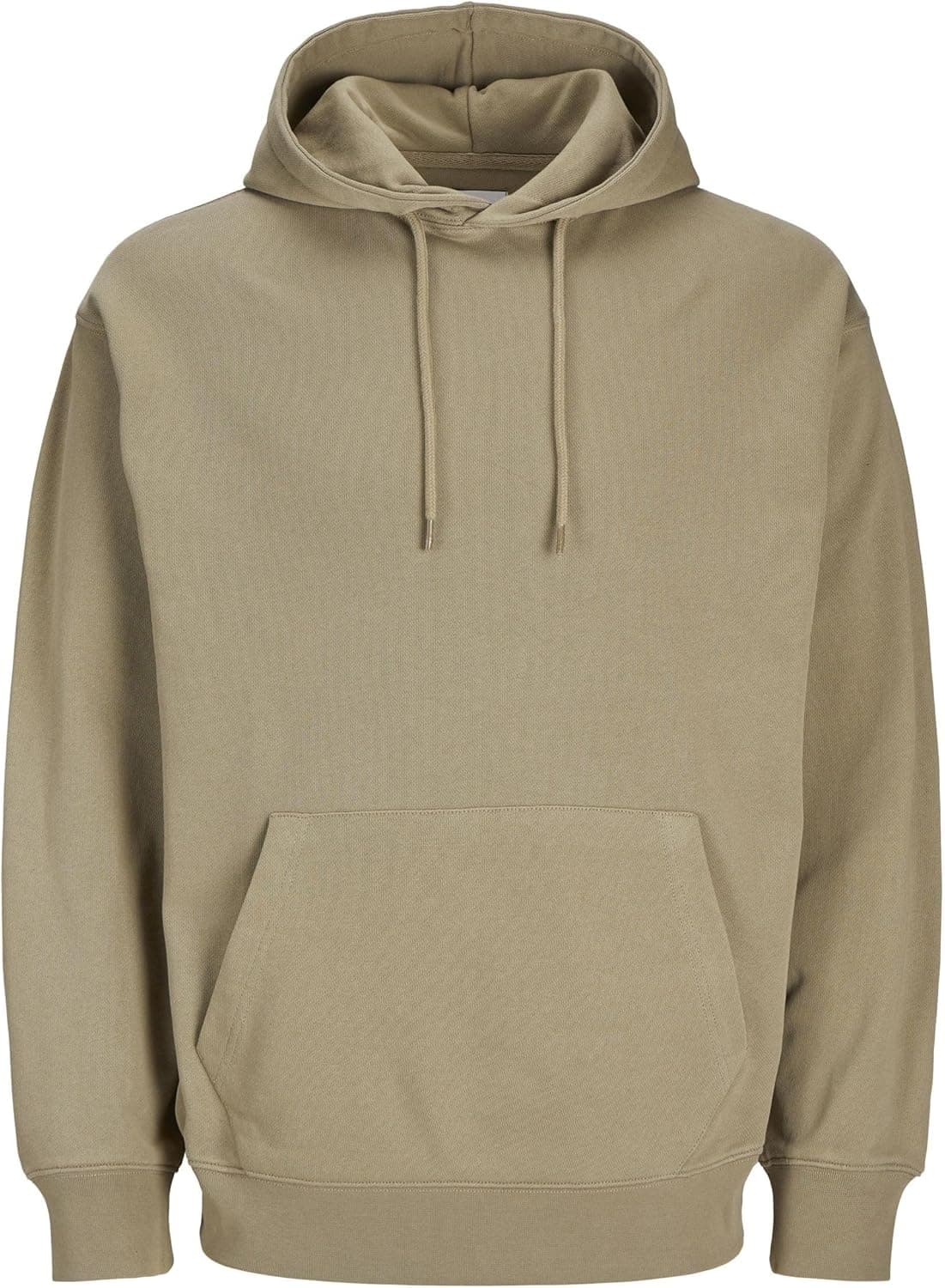 JACK & JONES Jjecharge | Hoodie masculino em algodão e poliéster na cor coriandro com corte confortável e capuz ajustável