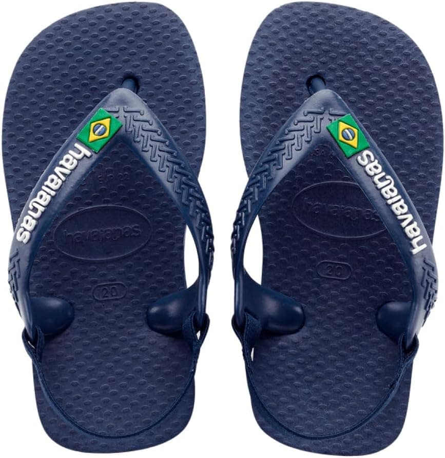 Havaianas Baby Brasil Logo II, Sandalias Unisex bebé