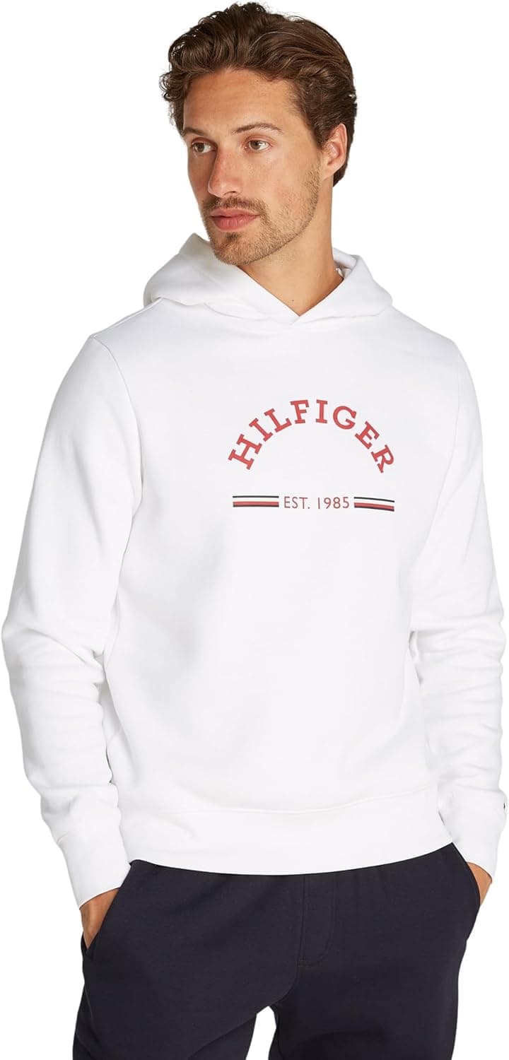 Tommy Hilfiger Camisola Branca com Capuz para homem 