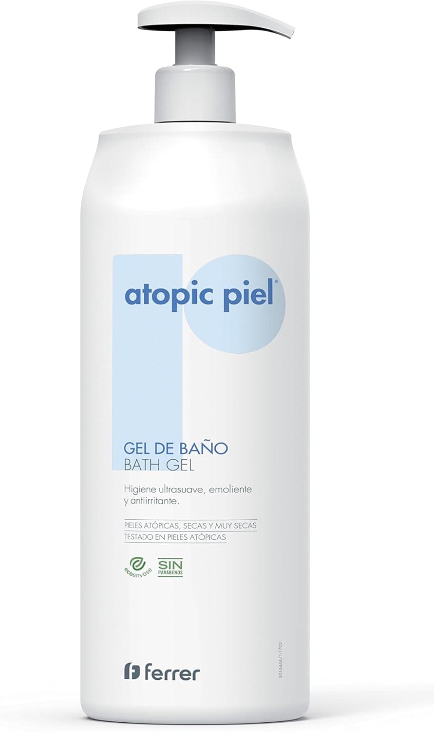 Repavar Atopic Pele - gel de banho ultramacio e anti-irritante - alivia a coceira e fortalece a barreira utânica atacada, para peles atópicas, secas e muito secas, 750 ml