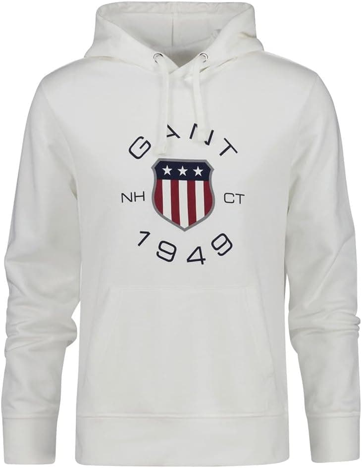 GANT Camisola com capuz estampado para homem