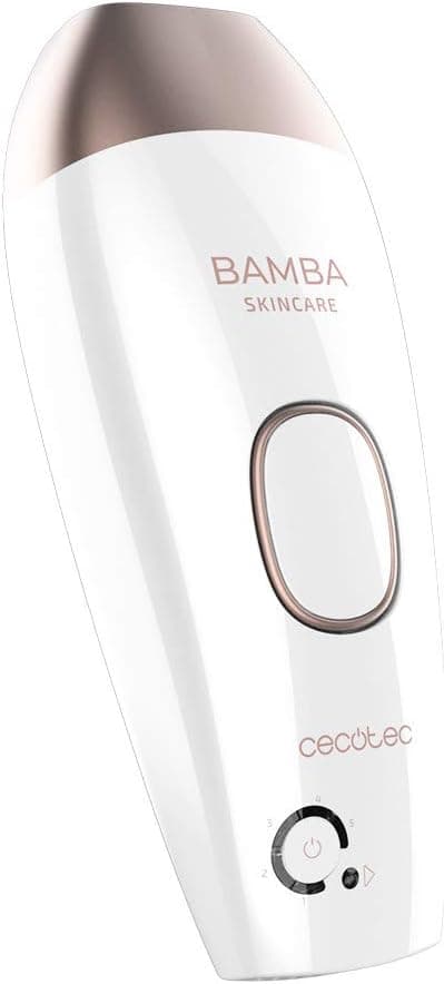 Cecotec Bamba SkinCare IPL Quartz | Depiladora IPL com 120000 disparos e sensor de deteção de pele