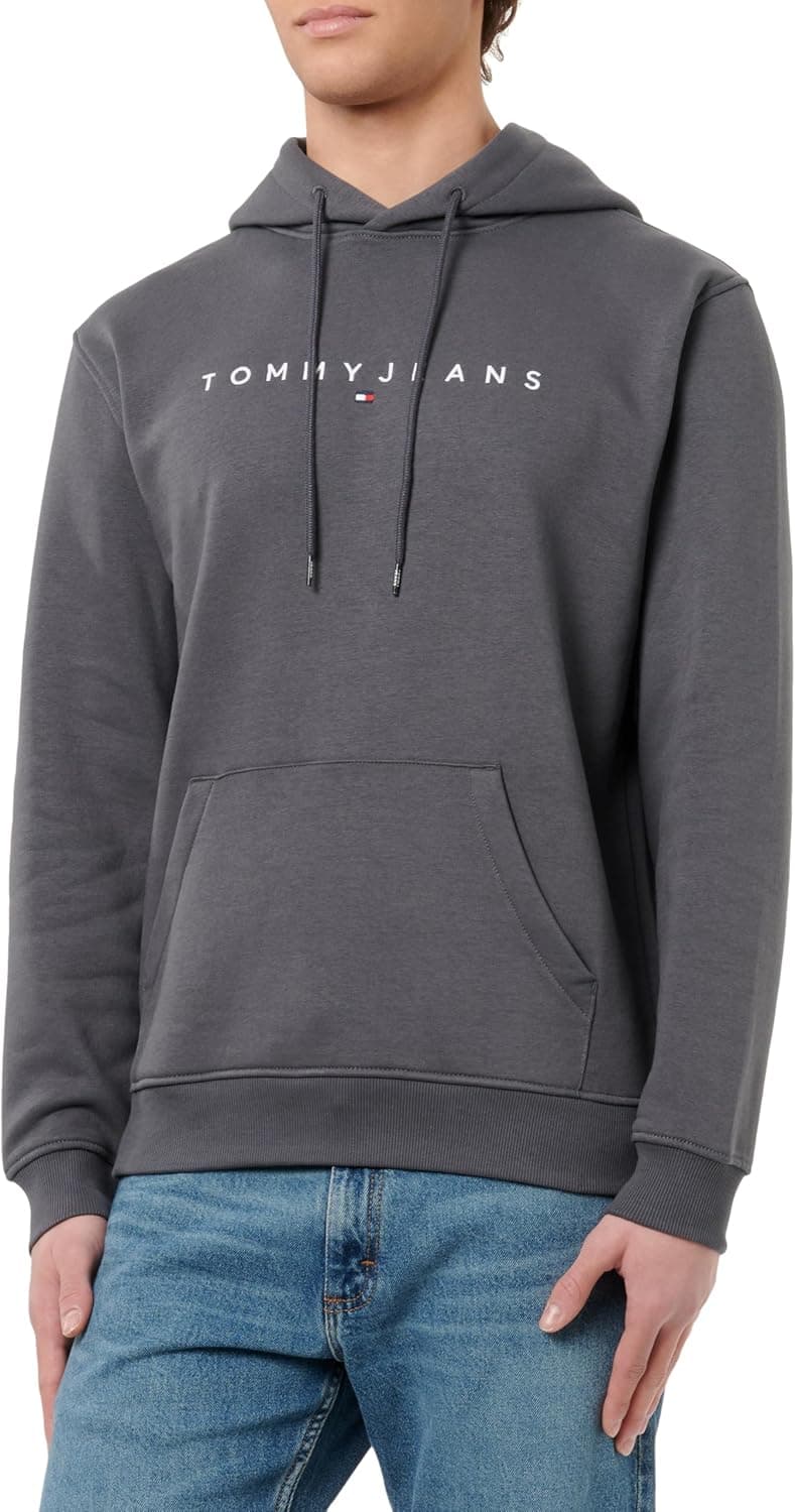 Tommy Jeans Camisola Linear logótipo com capuz para homem
