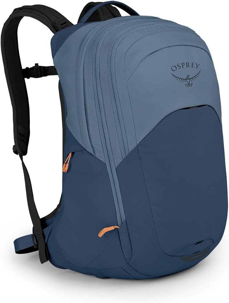 Osprey Unisex Radial Everyday and Commute Pack Mochila extensível com fecho de correr de 26 a 34 L