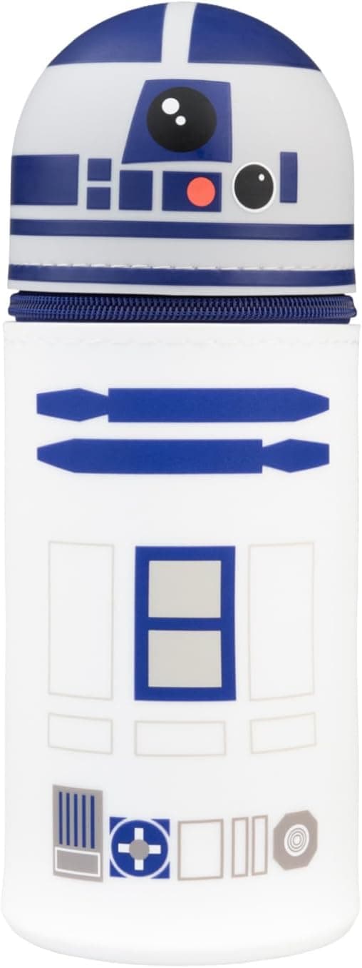 Grupo Erik R2-D2 | Estojo escolar expansível em silicone com fecho para crianças