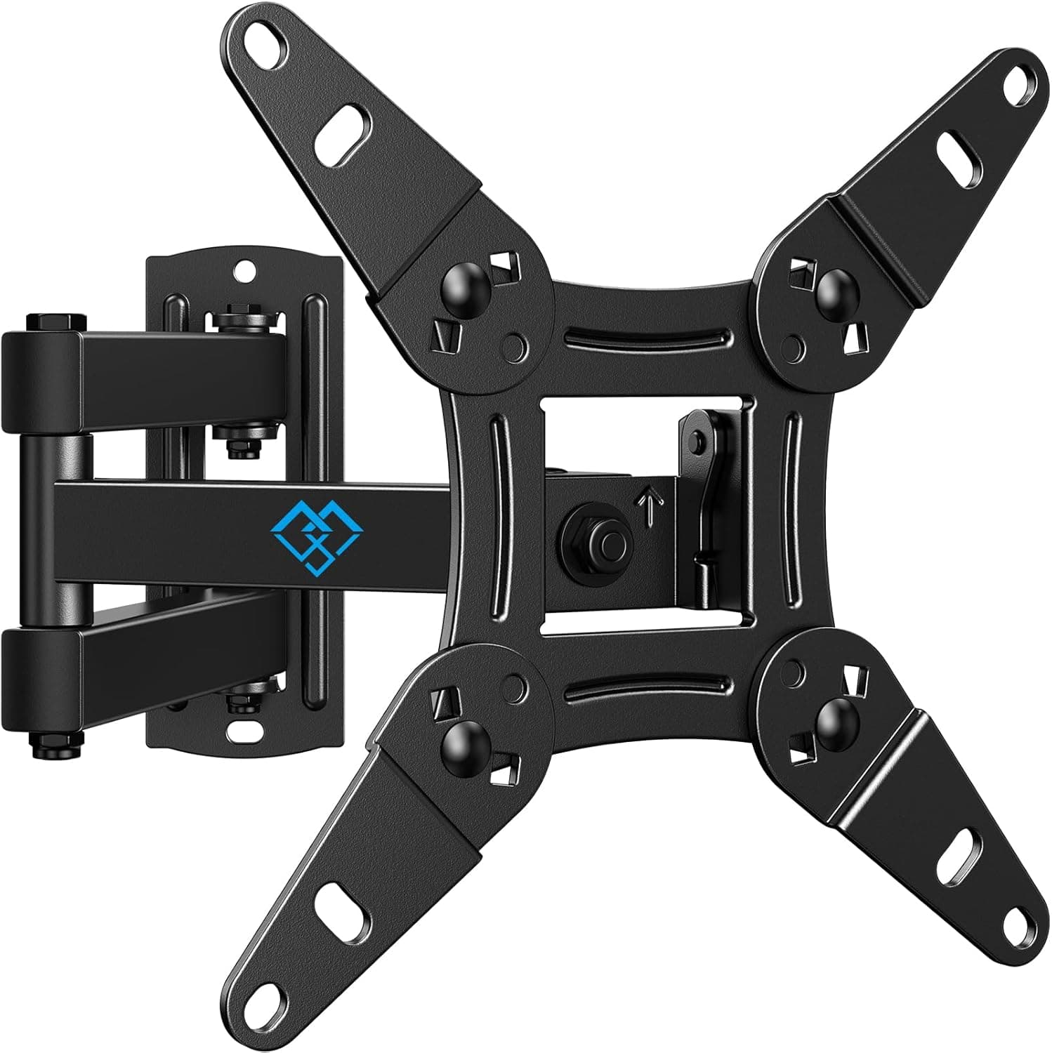 Suporte articulado de parede para TV, inclinável e giratório, para televisões de 13-42", compatível com VESA máx. 200 x 200 mm, suporta 20 kg