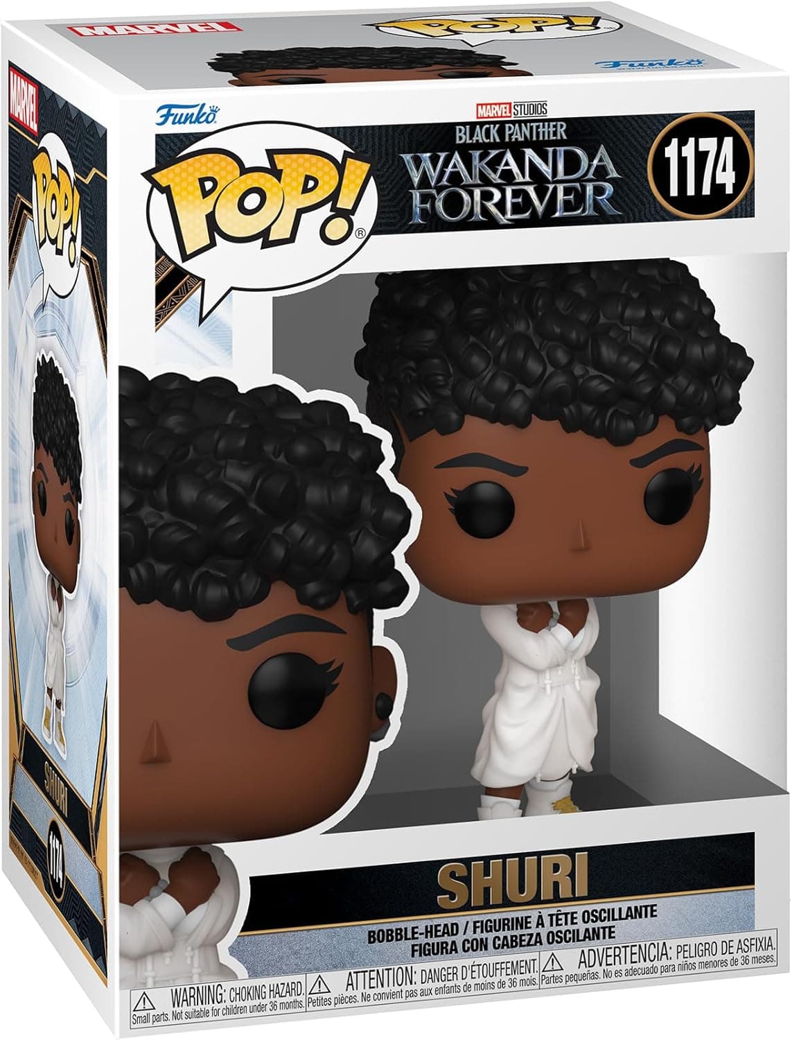 Funko Pop! Marvel: Black Panther: Wakanda Forever - Shuri - Figura de vinil colecionável - ideia de presente- Mercadoria oficial 