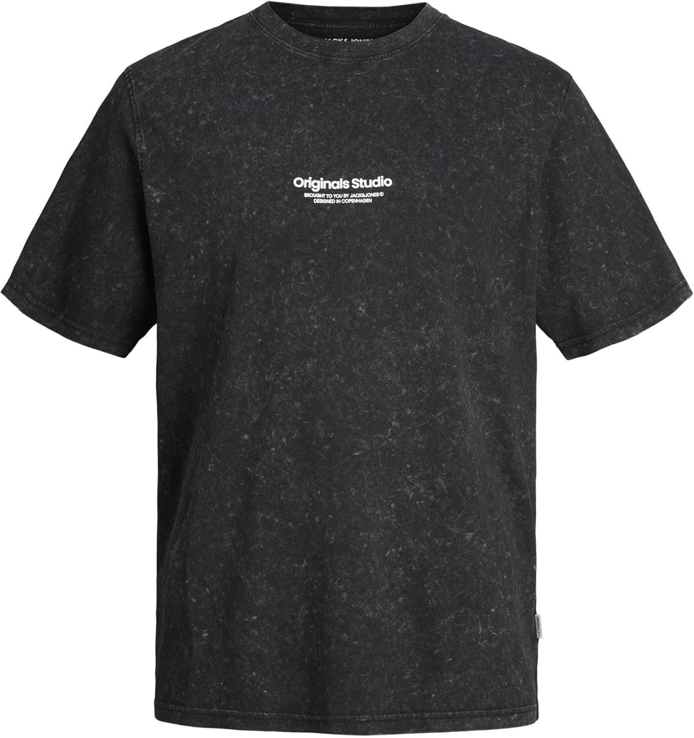 JACK & JONES Jorvesterbro Wash tee SS Crew Neck t-shirt para homem