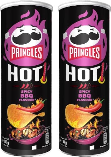 Pringles Flame Spicy BBQ 160 g x2