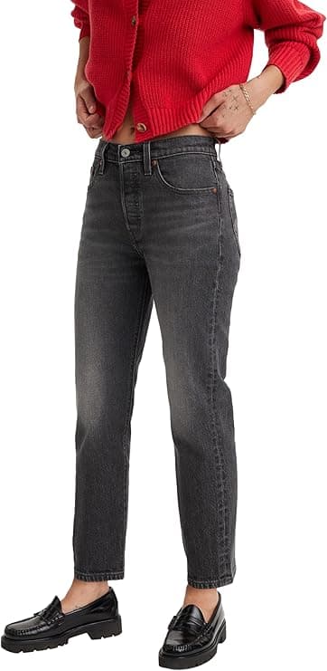 Levi's 501 Crop Calças de ganga para mulher