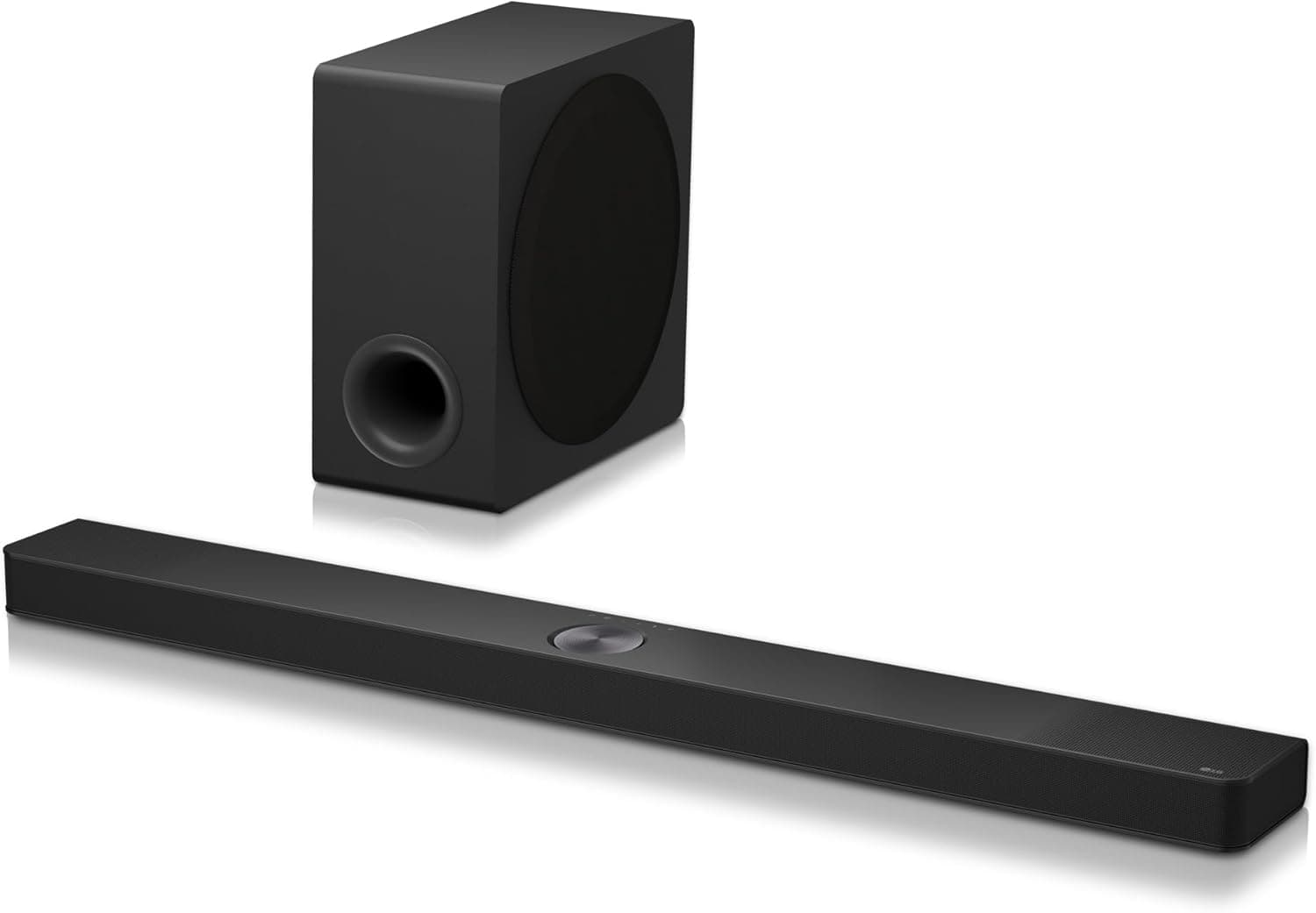 LG S90TY - Barra de som inteligente, 570 W, 5,1,3 canais, som surround Dolby Atmos e DTS, ampla conectividade, Bluetooth, USB, entrada ótica, preto
