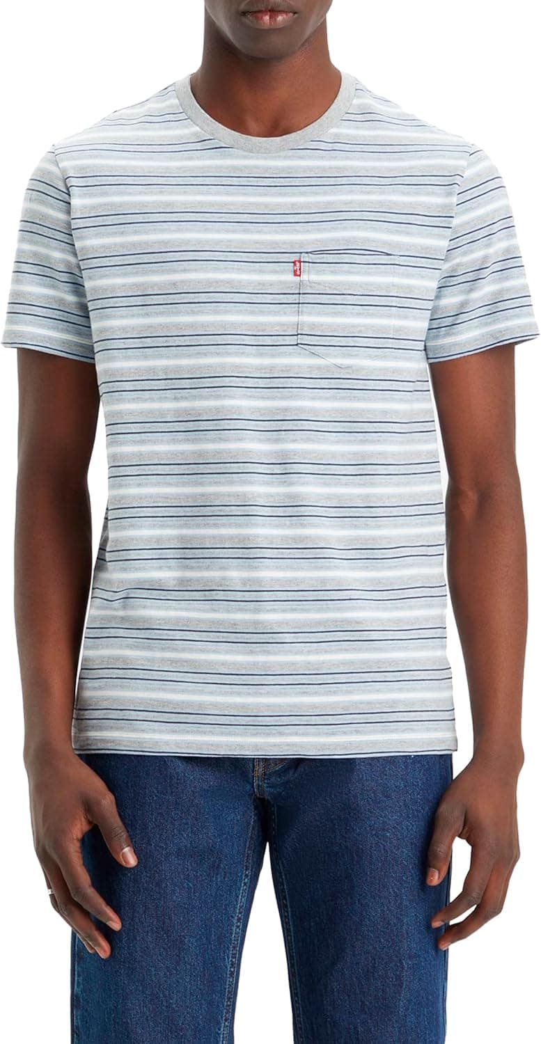 Levi's T-shirt curta manga clássica para homem