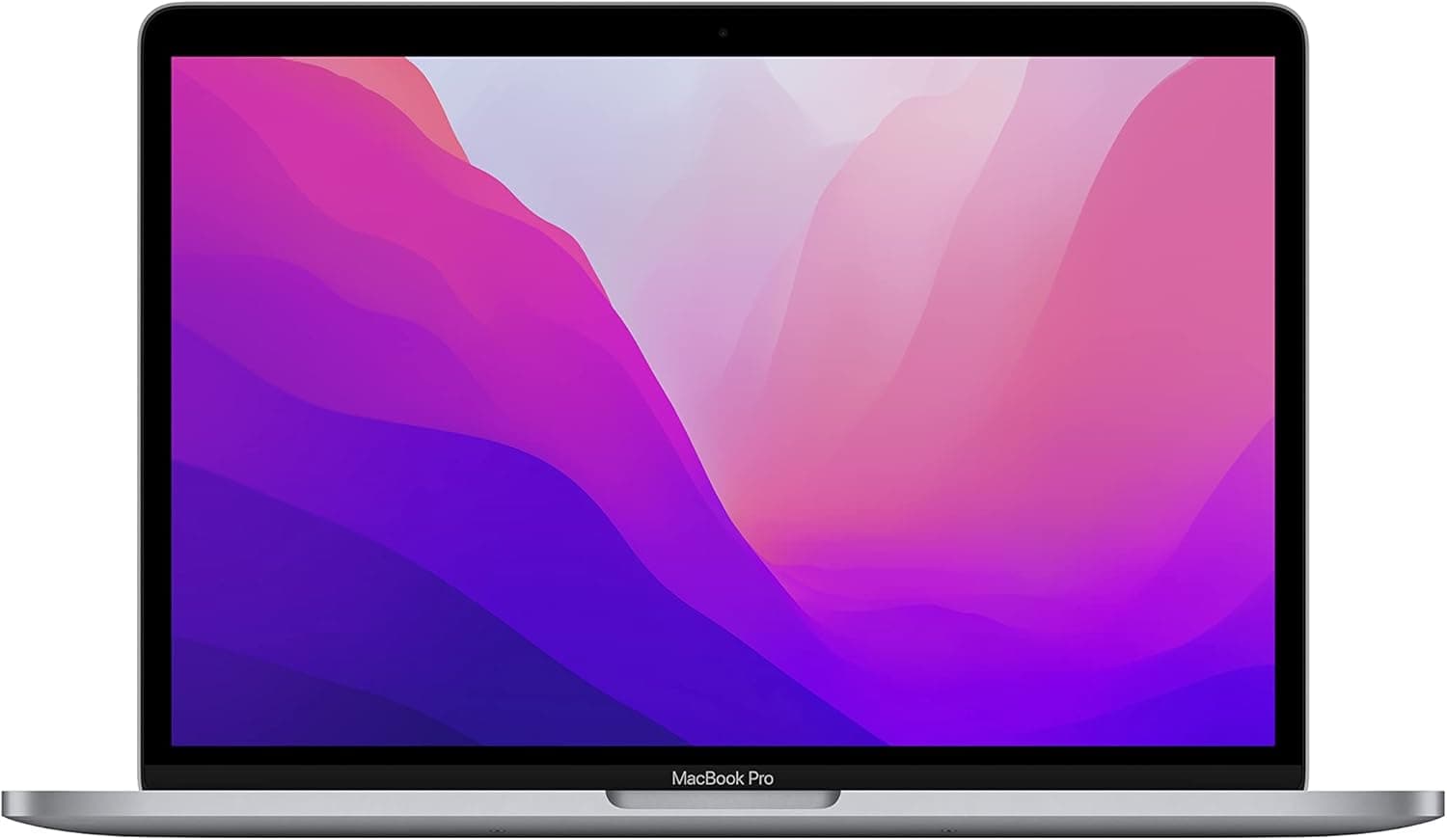 Apple 2022 Computador portátil MacBook Pro com chip M2, ecrã Retina de 13 polegadas, 8 GB de RAM, 512 GB SSD de armazenamento SSD, Touch Bar, cor cinzenta espacial