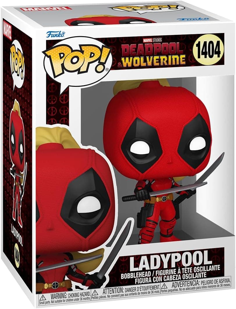 Funko Pop! Marvel: Deadpool & Wolverine - Ladypool - Figura de vinil colecionável