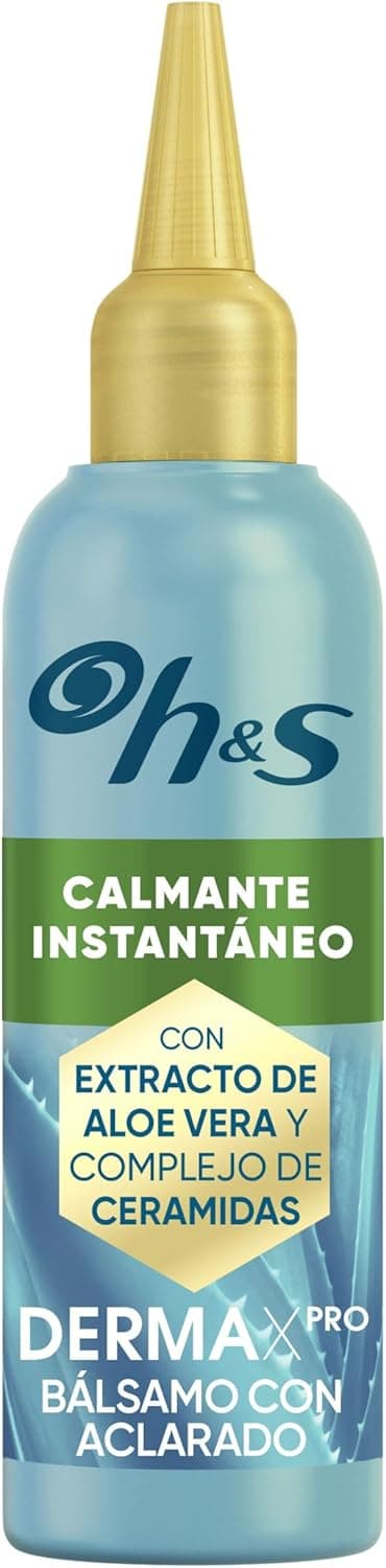 Head & Shoulders DermaXPro Instant Soothing Scalp tratamento 145 ml com extrato de aloé vera