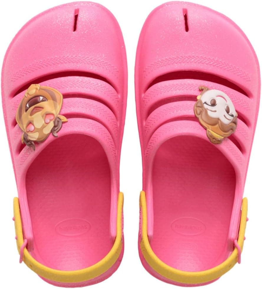 Havaianas Crianças Clog princesas, sandálias unissexo crianças