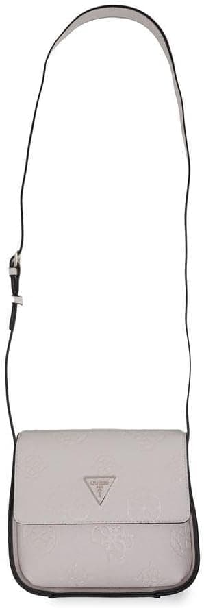 GUESS Keandra Crossbody Flap, bolsa de ombro, lapela cruzada para mulher