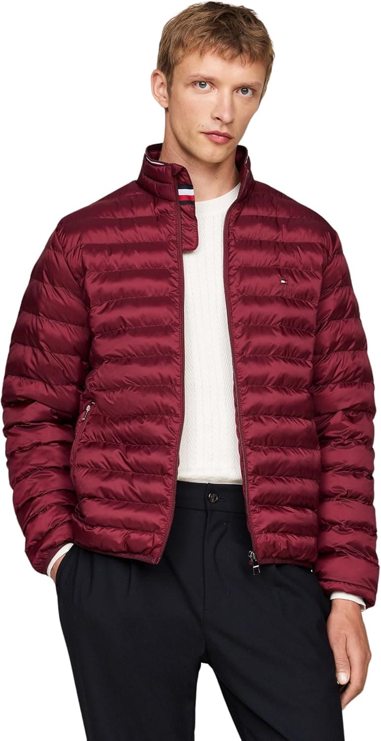 Tommy Hilfiger Packable Recycled Jacket Casaco de meia-estação para homem