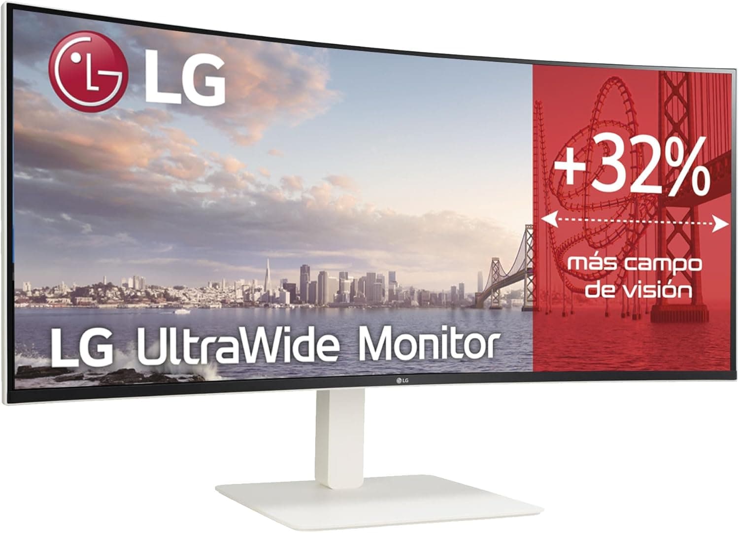 Monitor Curvo LG UltraWide 38WR85QC-W Nano IPS 37" UWQHD+ 21:9 144Hz FreeSync Premium Pro / G-SYNC