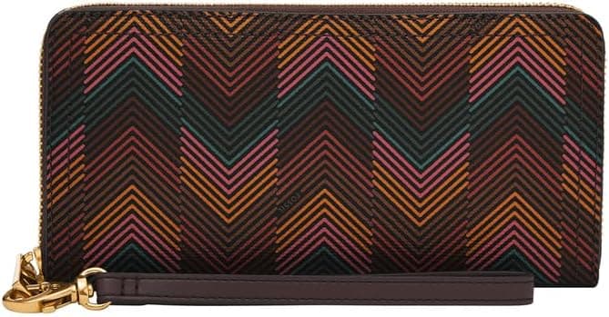 Fossil Logan, clutch para mulher