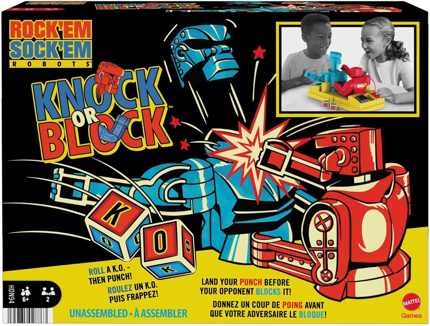 Mattel Games Rock 'EM Sock