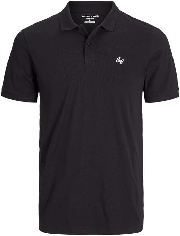 JACK & JONES Jjejersey Logo Polo para homem