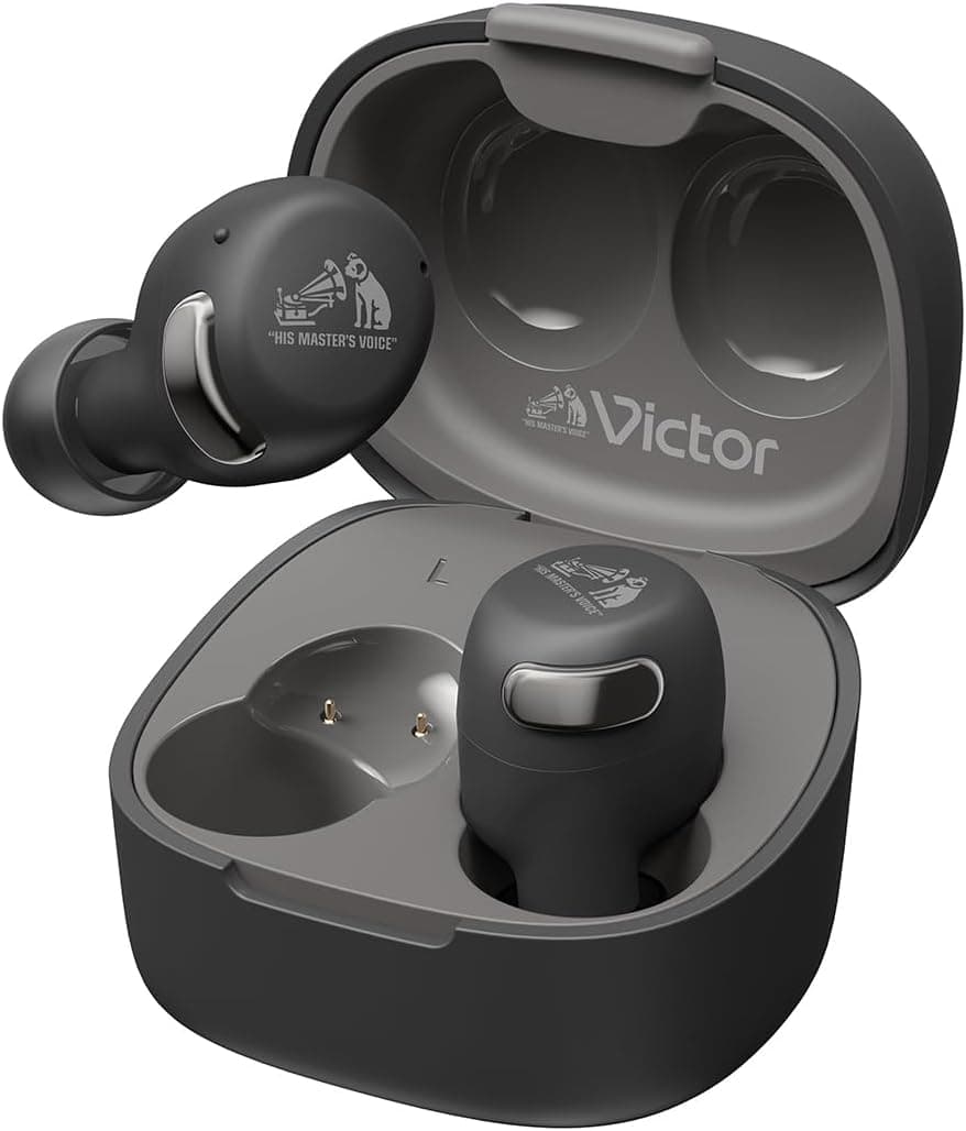 JVC Auriculares sem fios Bluetooth | 27 horas de bateria | ultraleve | Auriculares Bluetooth cancelamento de ruído e modo de corte de vento, resistente ao suor, auriculares sem fios - HA-A30T2