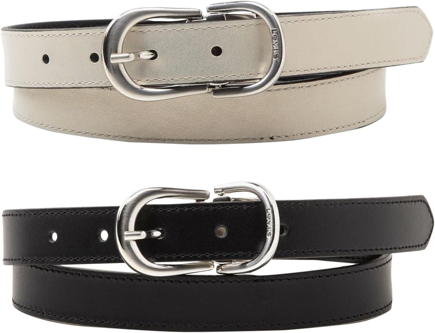 Levi's Cinto para mulher reversível, 75 cm