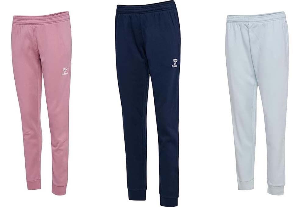 hummel Hmlmover Cotton Cuff Pants | Calças de fato de treino em algodão para mulher