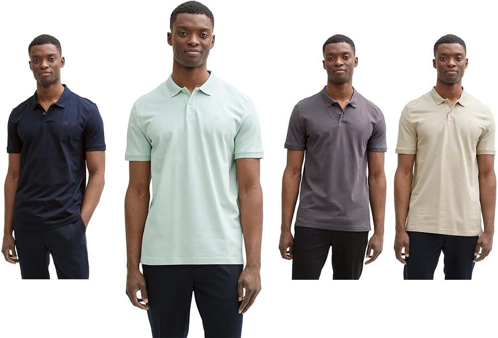 TOM TAILOR Denim Polo para homem
