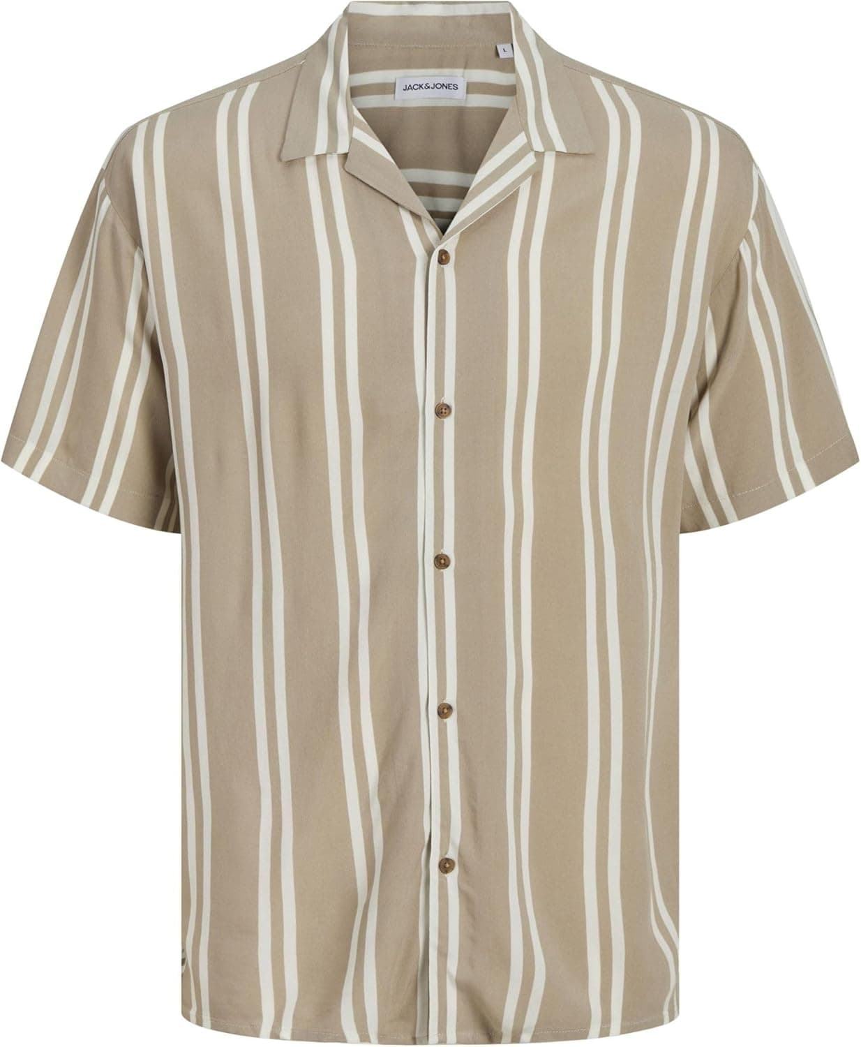 Jack & Jones Jjejeff Stripe Resort | Camisa de manga curta para homem