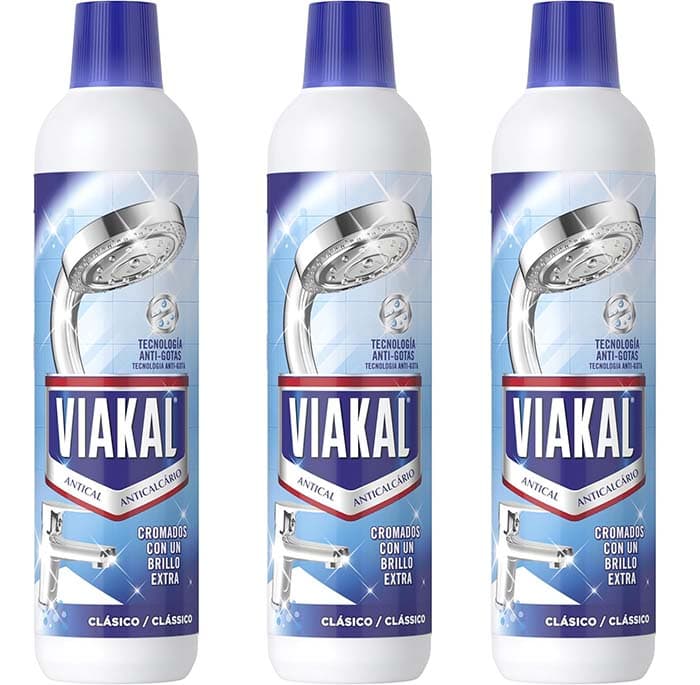 VIAKAL Clásico Antical Líquido 750 Ml x 3