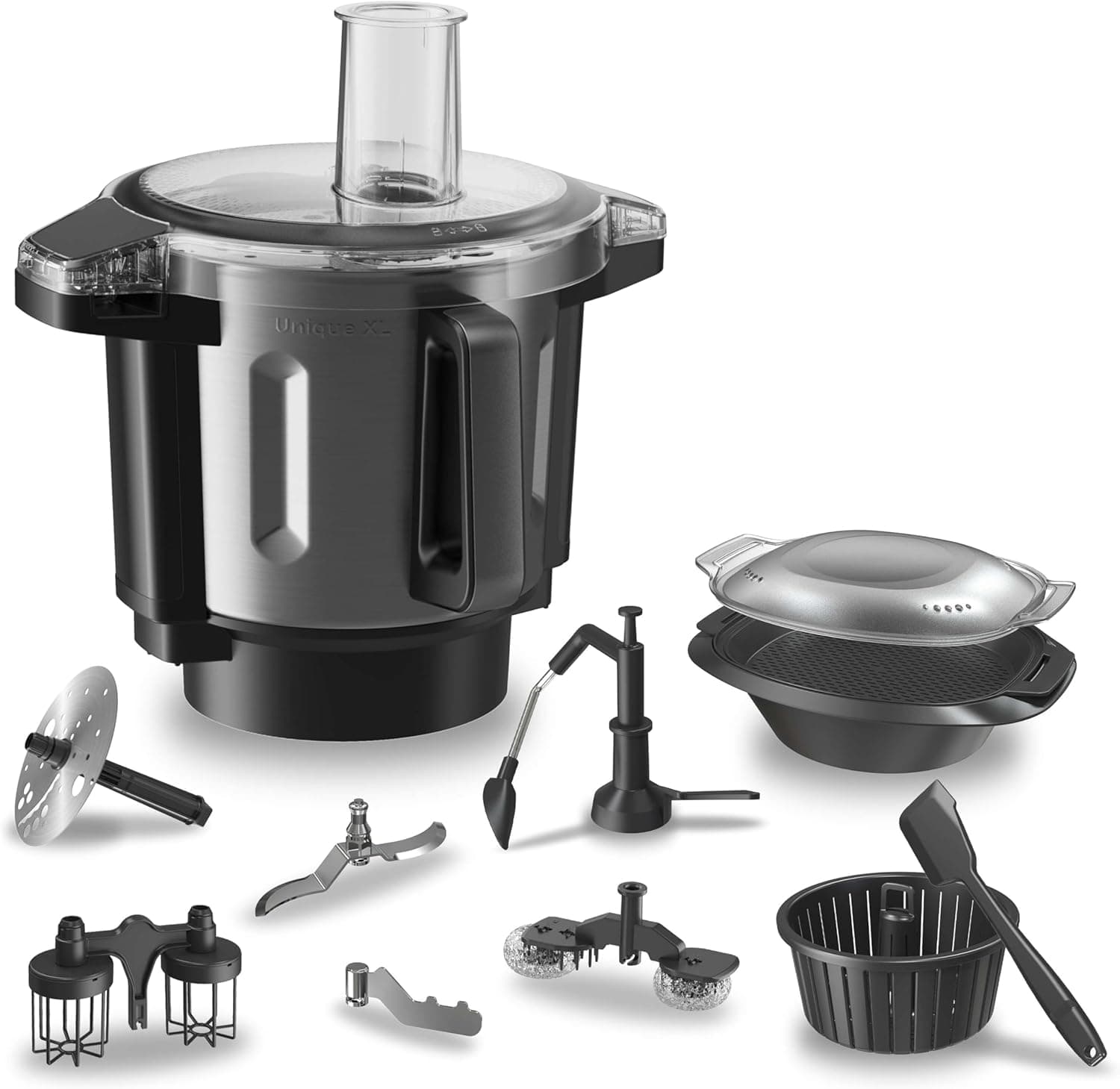 Cecotec Jarro de cerâmica acessório para Mambo cooking jarro único e acessórios. Compatível com Mambo Cooking, jarro U, acessórios, aço inoxidável, fácil de limpar, lavável na máquina de lavar louça
