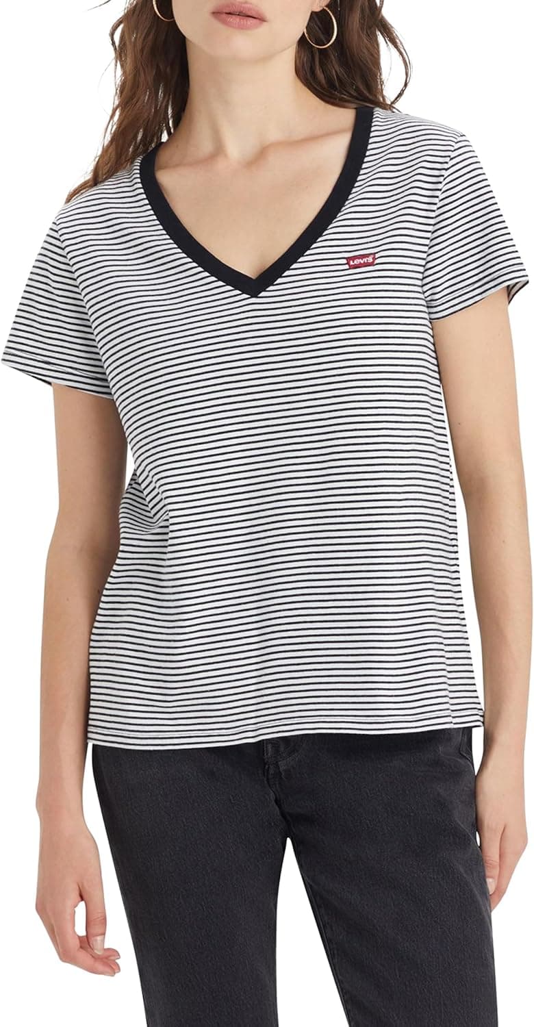 Levi's The Perfect V-Neck t-shirt para mulher
