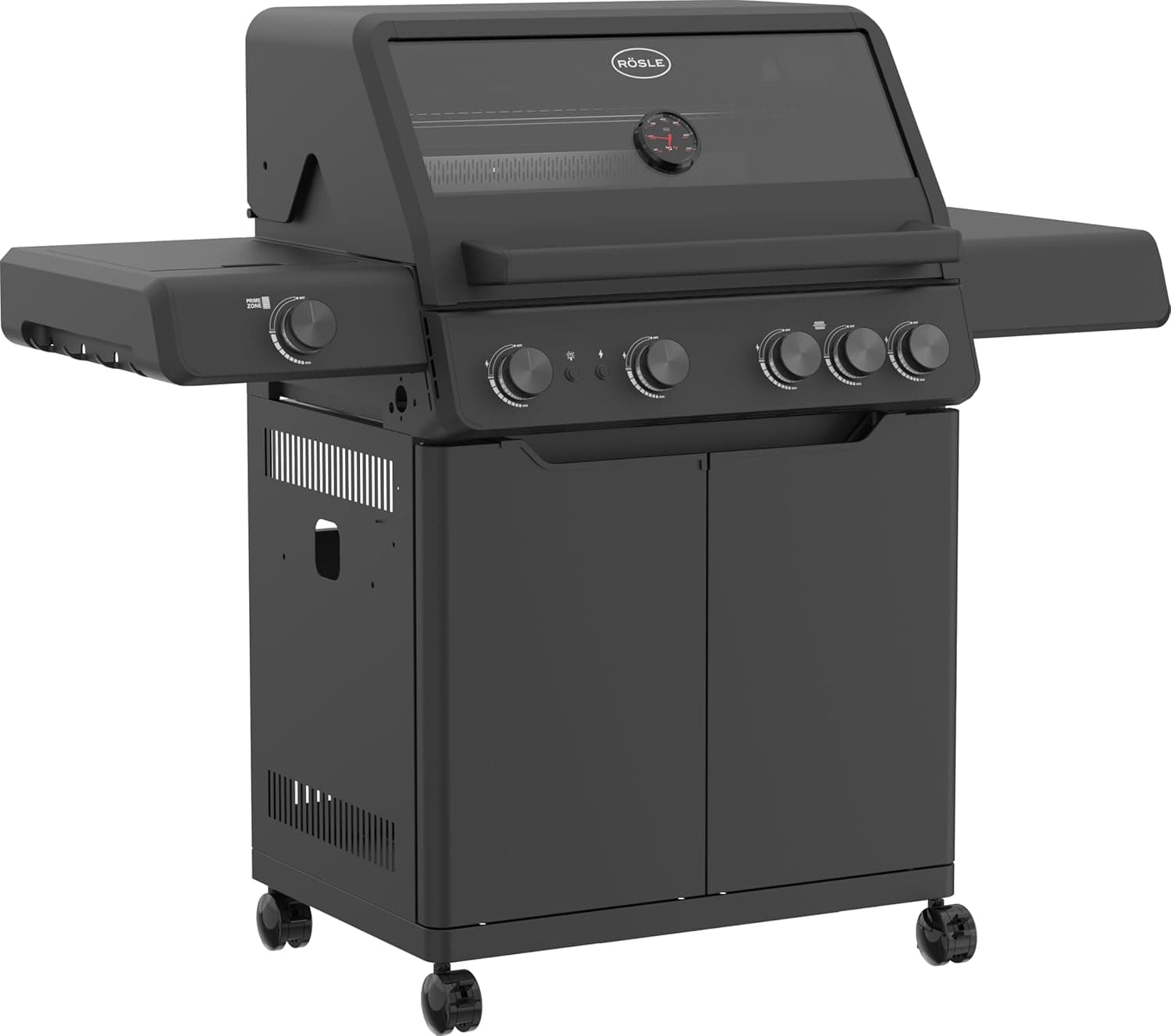RÖSLE ALLFLAME Hero 4 | Barbecue a gás com 4 queimadores e grelhas em ferro fundido