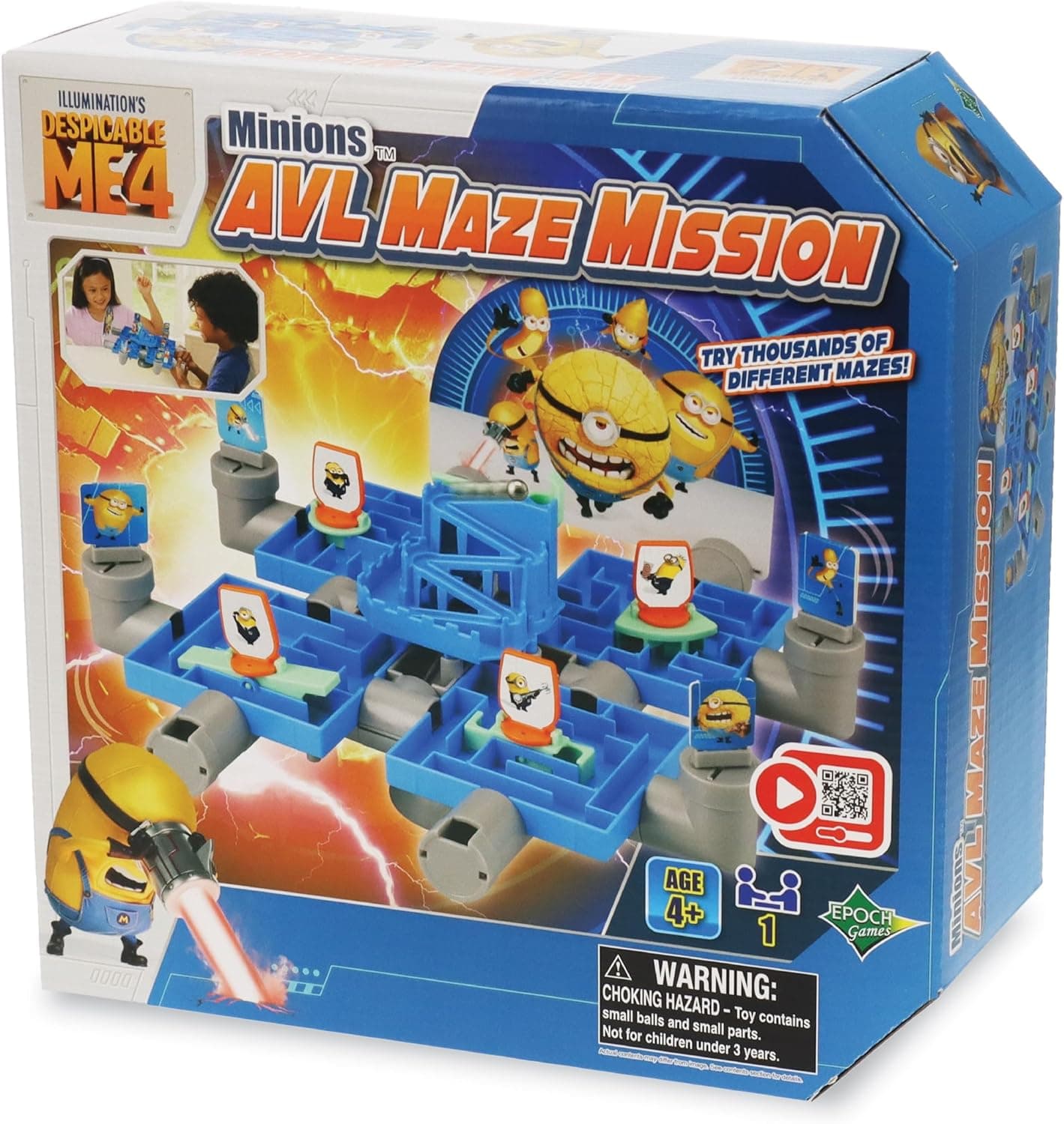 EPOCH Games - 7521 Minions AVL Maze Mission - Conjunto de tabuleiro