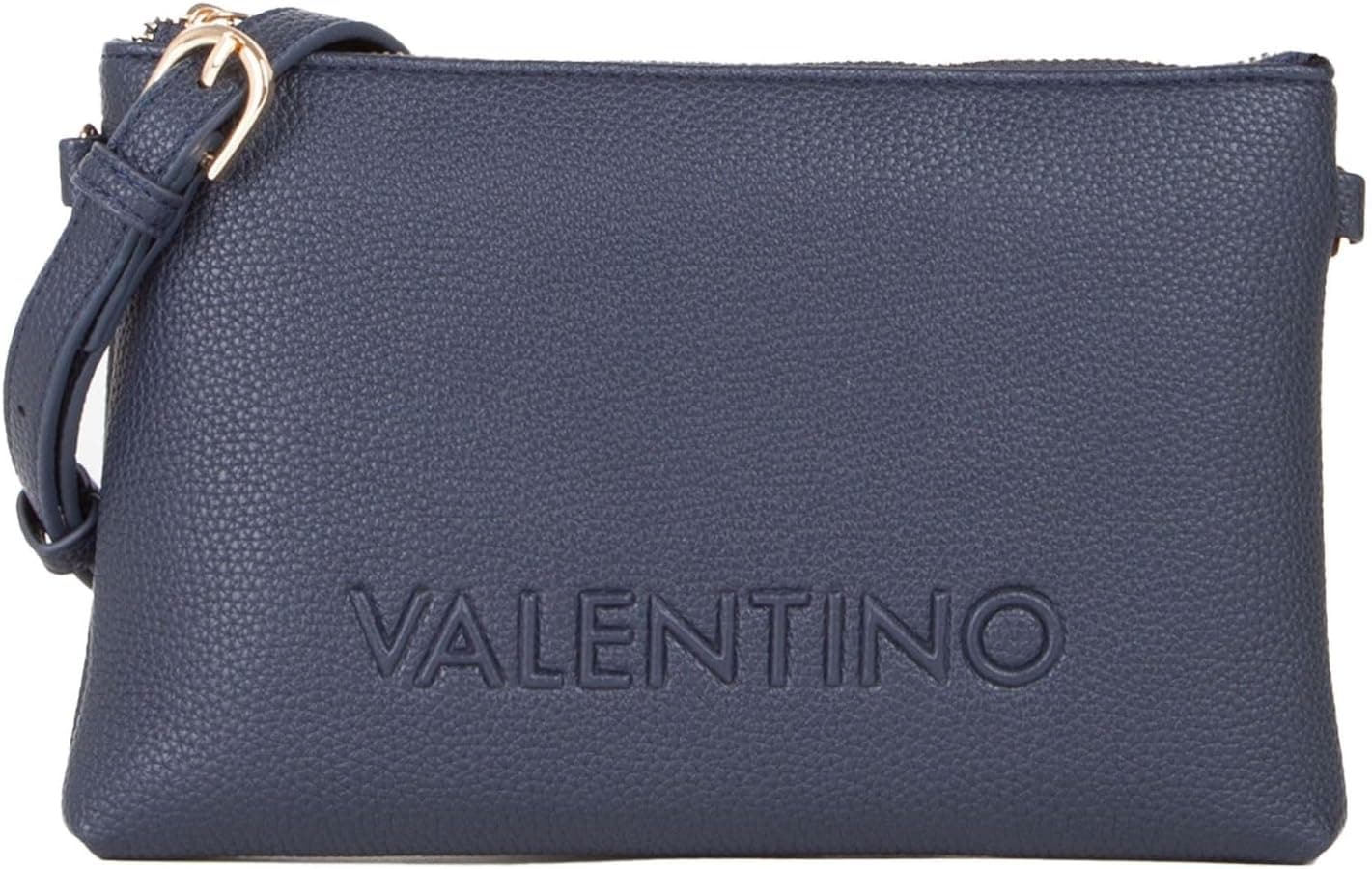 VALENTINO Rised Re Pochette Blu, Bolsa para mulher