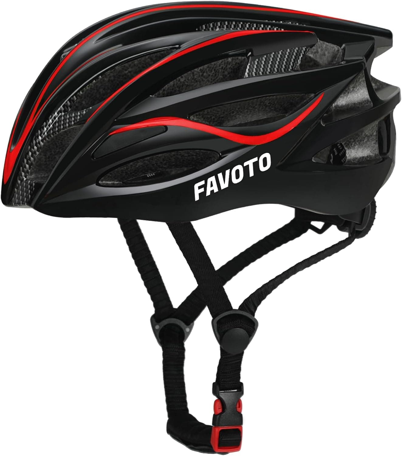 Favoto Capacete de Bicicleta ajustável com certificado CE TUV