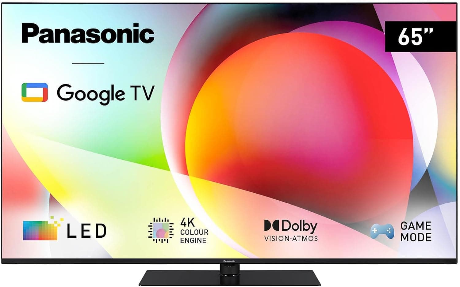 Panasonic TN-65W70AEZ, Série W70 de 65 polegadas 4K Ultra HD LED Smart TV, 2024, assistente do Google, Chromecast, Dolby Vision e Atmos, modo de jogo, Bluetooth, experiência visual excecional