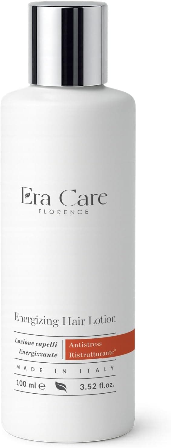 Loção energizante para o cabelo, soro de crescimento capilar de ação fortalecedor com glutamina, cafeína, extrato de lúpulo, para cabelos frágeis, secos e adelgaçados, tratamento