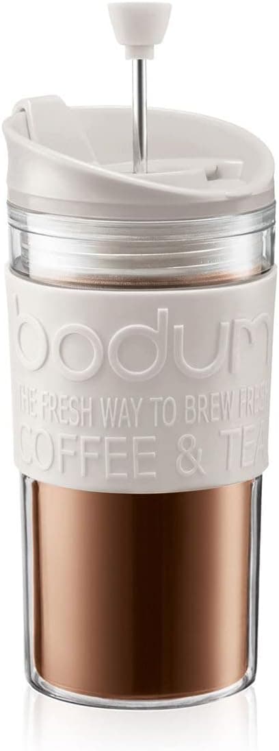 Bodum Travel Mug | Copo térmico de viagem com êmbolo e tampa 350 ml