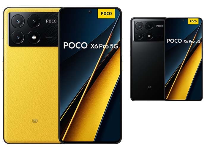 Poco X6 Pro - Smartphone de 8+256 GB, ecrã AMOLED de 120 Hz 1,5 K, MediaTek Dimensity 8300-Ultra, câmara tripla de até 64 MP, 5000 mAh
