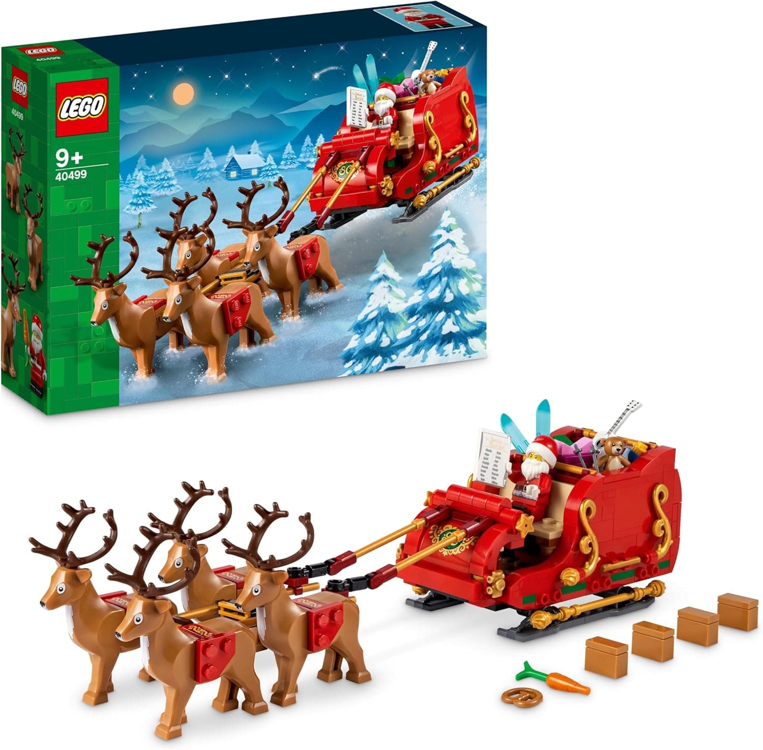 LEGO Conjunto de trenó de Pai Natal 40499