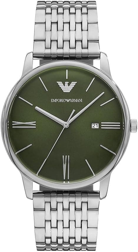Emporio Armani AR11644 relógio para homem em aço inoxidável